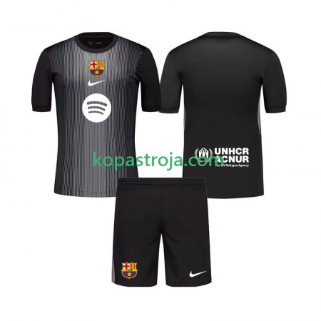 Billiga Fotbollströjor FC Barcelona Målvakt Barn Tredje tröja 2025/26 Kortärmad